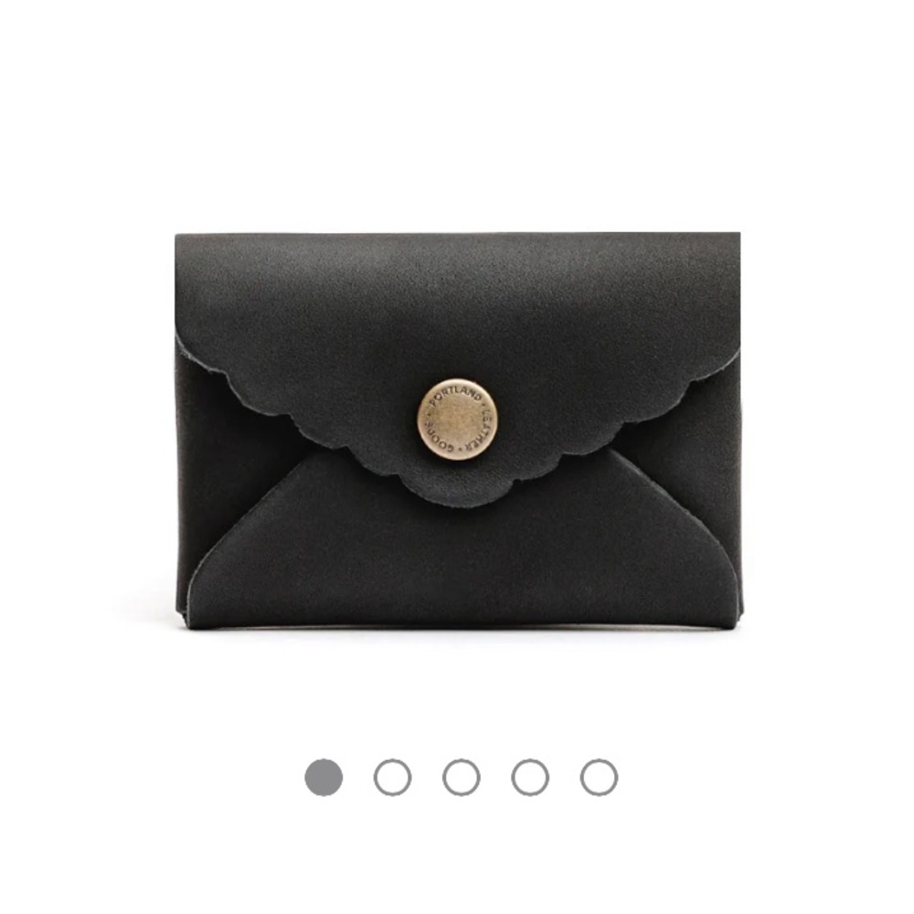 Portland Leather Mini Daisy Wallet - Picture 2 of 4